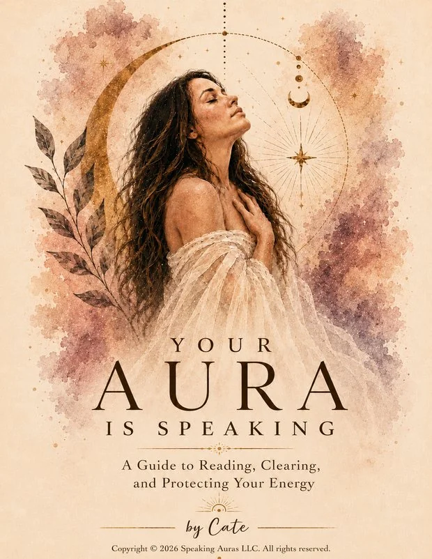 The ebook ‘Your Aura is Speaking’ cover